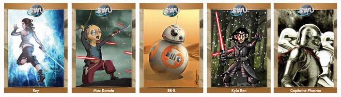 Générations Star Wars Cusset 2016 - Cartes Promotionnelles